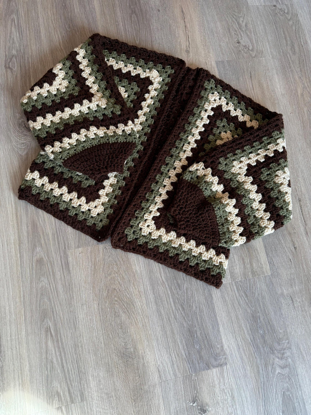 Handmade Crochet Cardigan – Custom Boho Knit Sweater