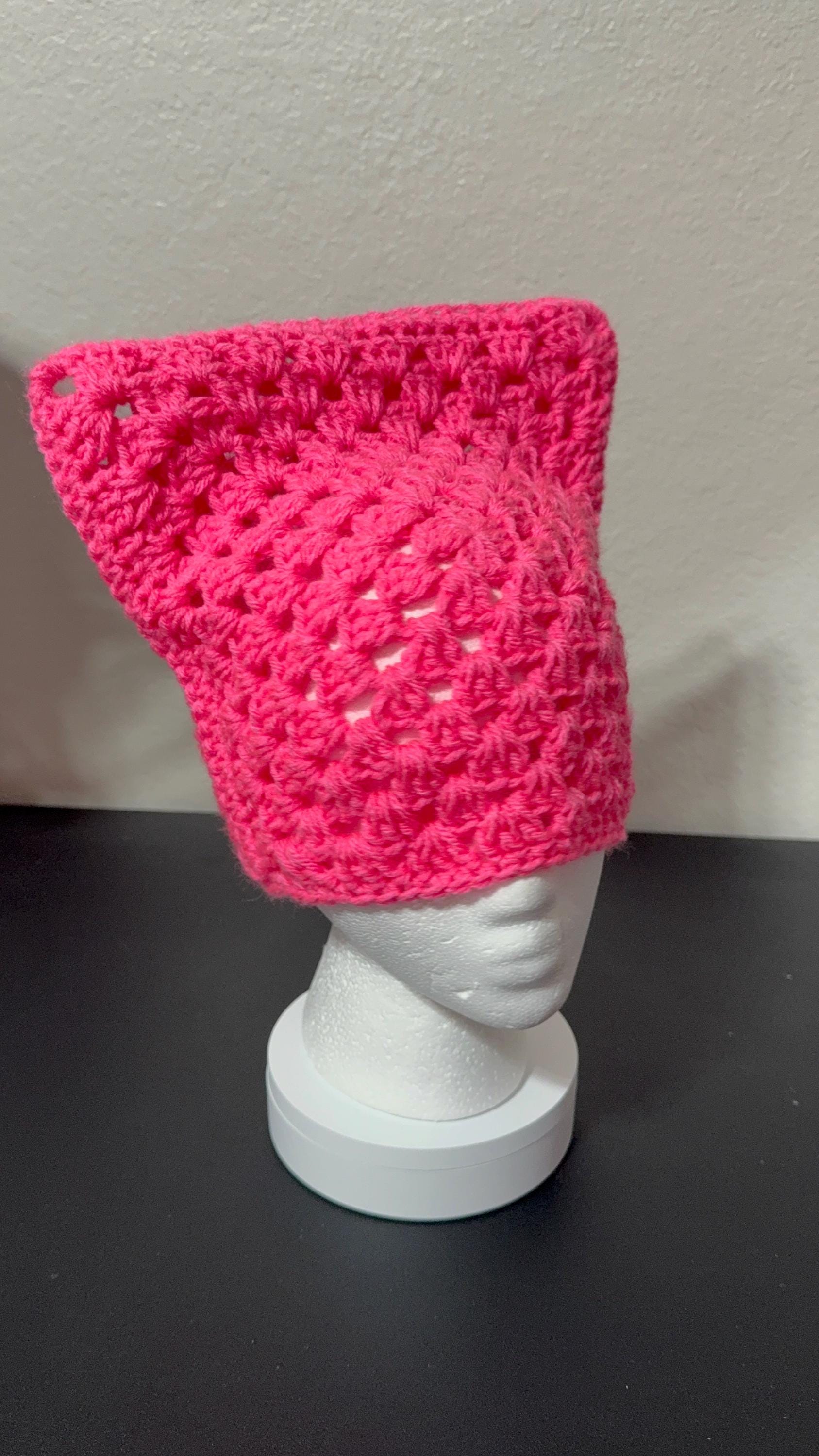 Crochet Cat Beanie