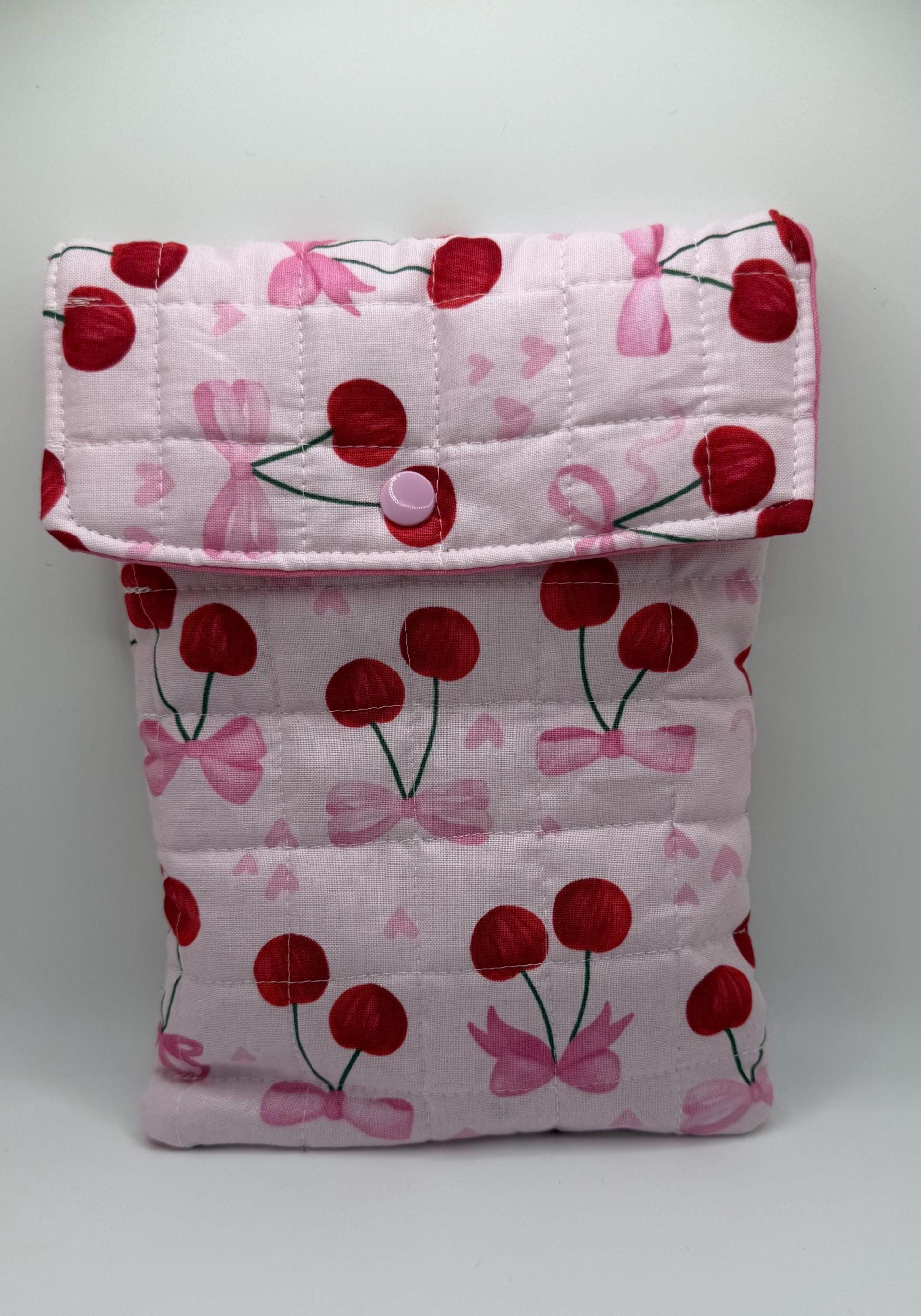 Handmade Padded Kindle Sleeve - Protective E-Reader Case